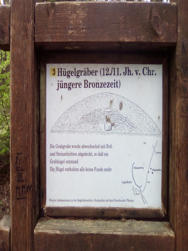 Hügelgräber in der Südeifel