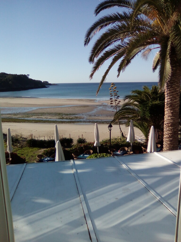 Hotel Playa de Estorde Zimmer mit Meerblick